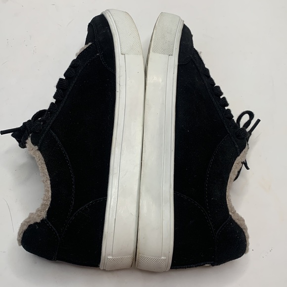 Birdies Cardinal Black Sneaker with Faux Shearling Interior S-188 Sz 9 - Picture 7 of 11